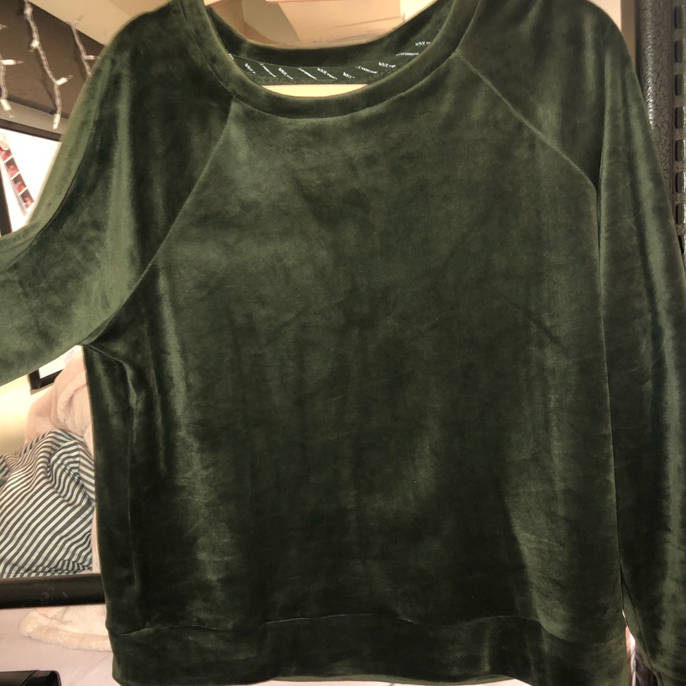 Marc New York Performance Velvet Sweatshirt